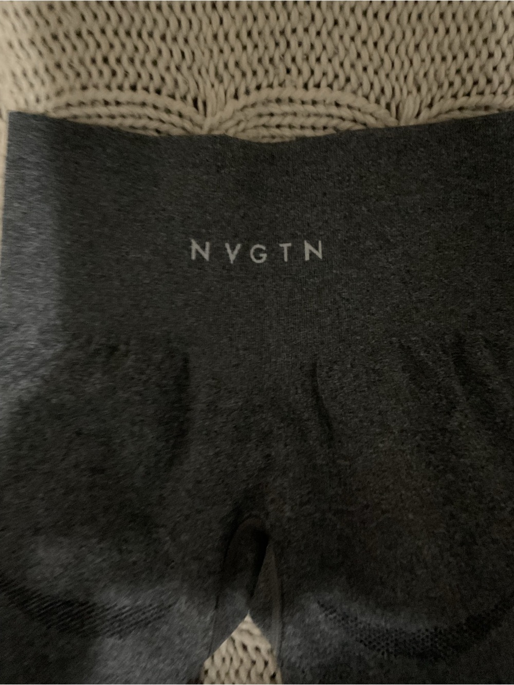 NVGTN Seamless Contour Leggings Charcoal Gray XS